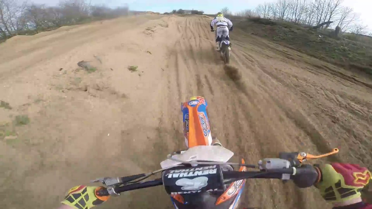 Yz 125 vs ktm 150 pinned