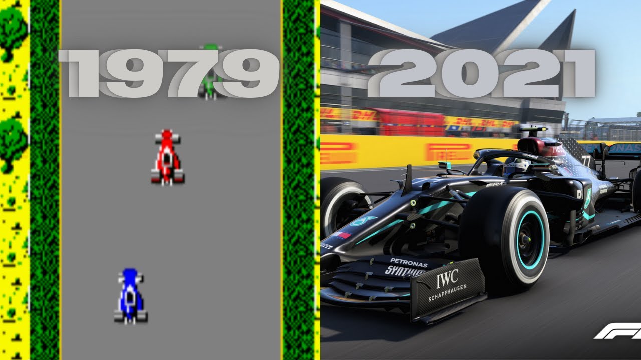 Evolution Of F1 Games : 1979 - 2021