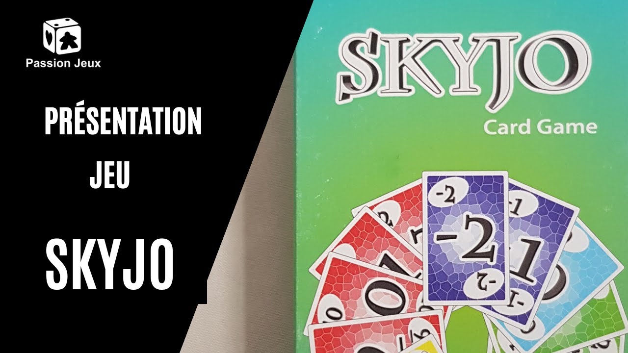 Skyjo : Présentation accessible du jeu (audio + sous titre)