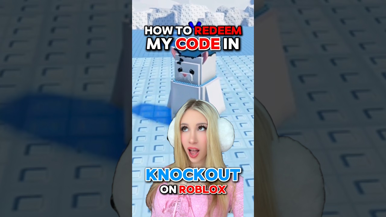 Активируйте мой новый &laquo;код&raquo; в игре Knocout на Roblox! 🐧🧊