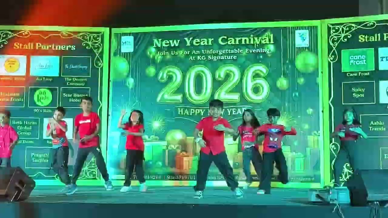 New year Kids Dance program# 2026#