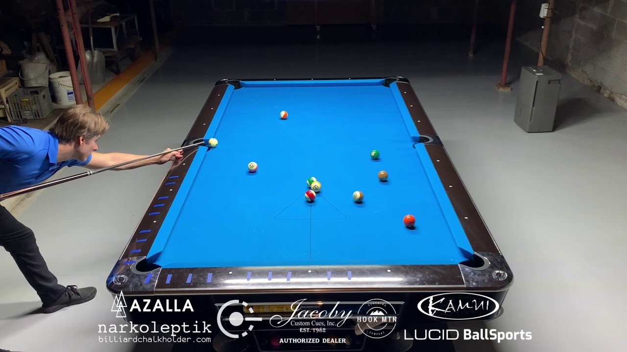 TheBilliardists | Michael Yednak | Episode 5 | 14.1 Straight Pool - Break Shot Analysis/Commentary