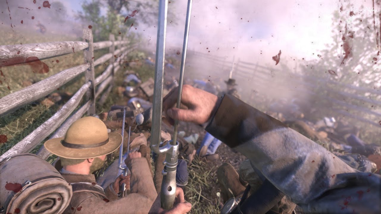War of Rights - under artillery fire.