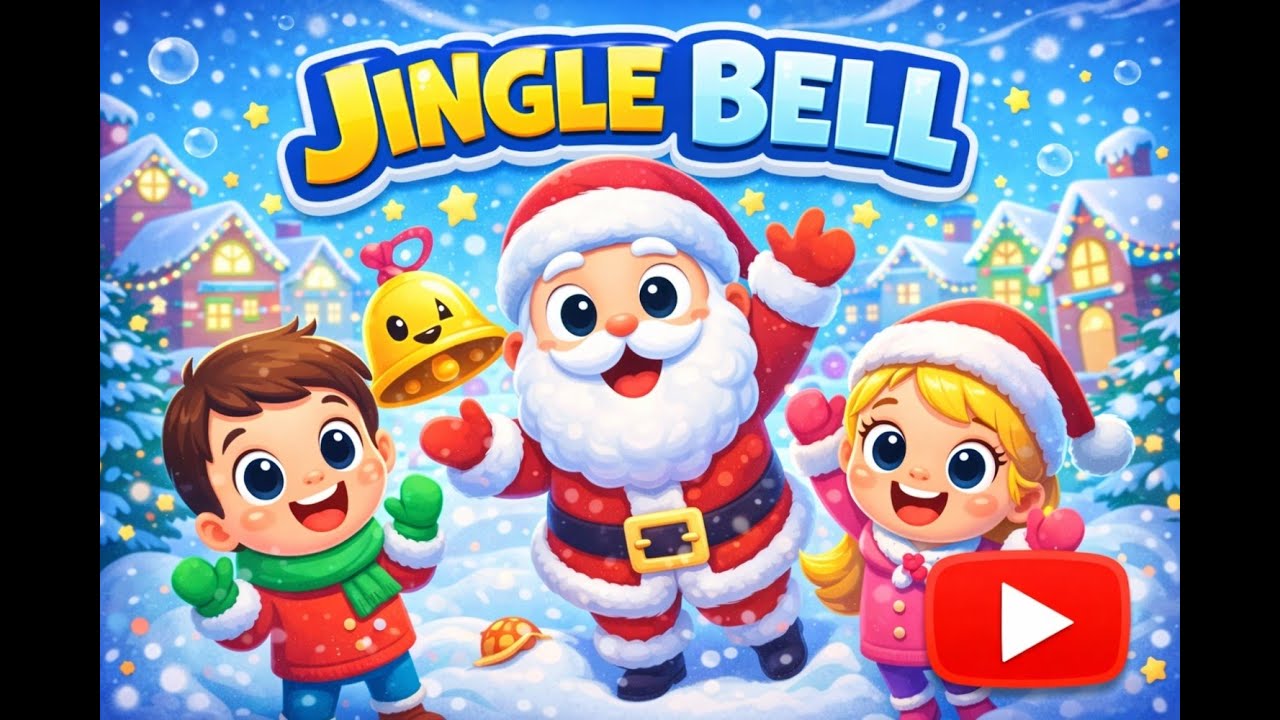 Jingle Bell Song for Kids | Fun Nursery Rhymes