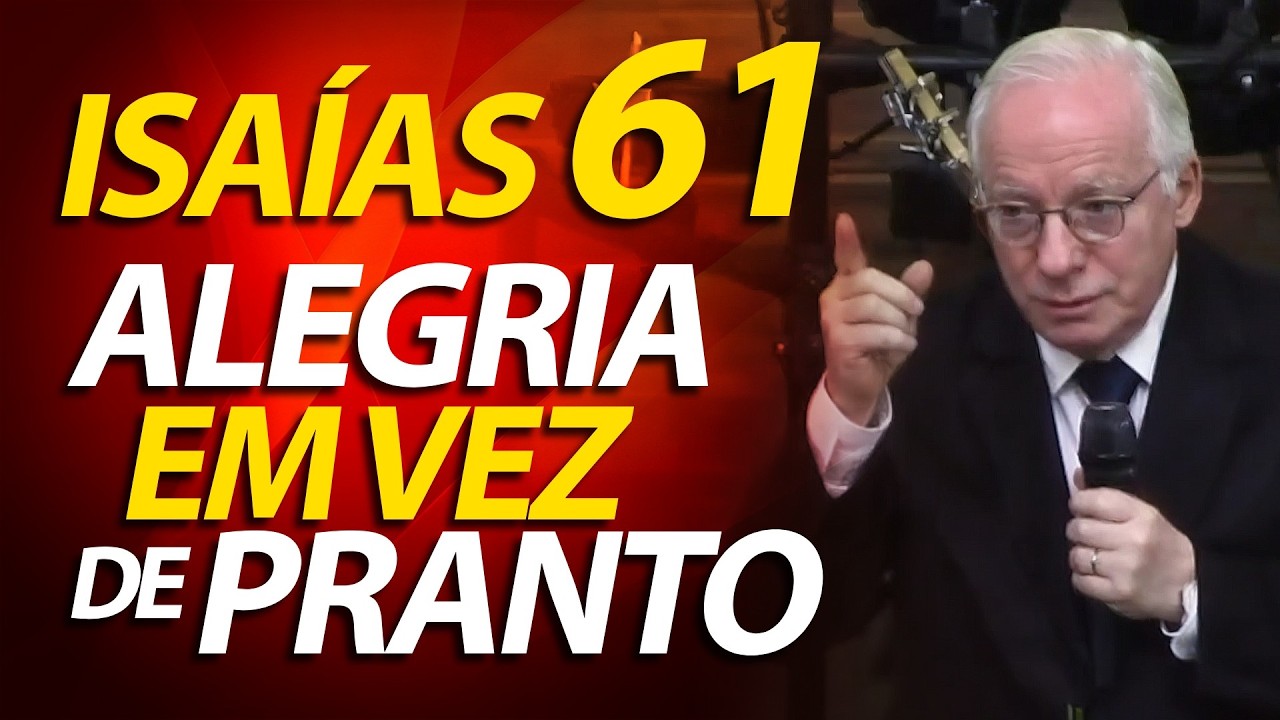 Cura e Libertação em Isaías 61 | Você será chamado Carvalho de Justiça | Pastor Paulo Seabra