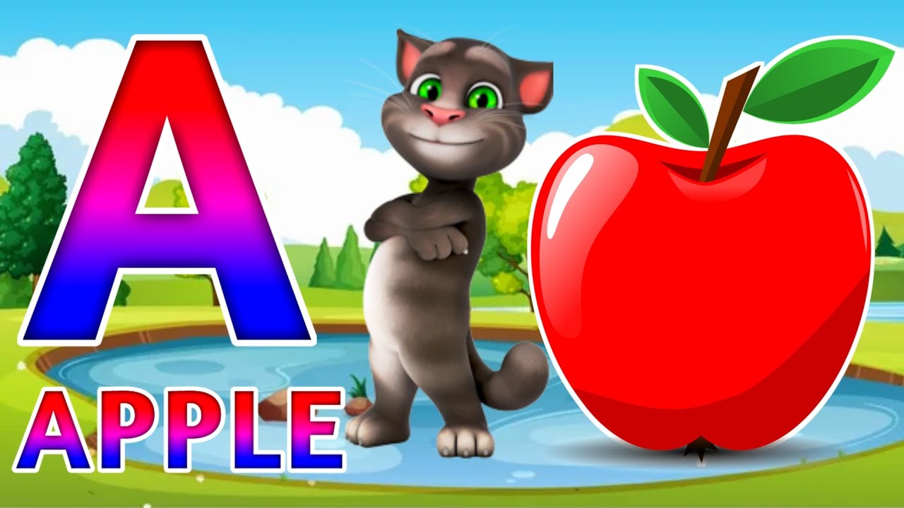 Phonics Song 2 with TWO Words in 3D - A For Airplane - ABC Alphabet Songs with Sounds for Children