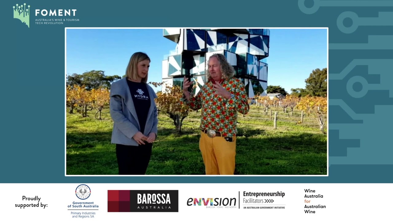 FOMENT | Australia's Wine and Tourism Tech Revolution | Chester Osborn, d'Arenberg Wines