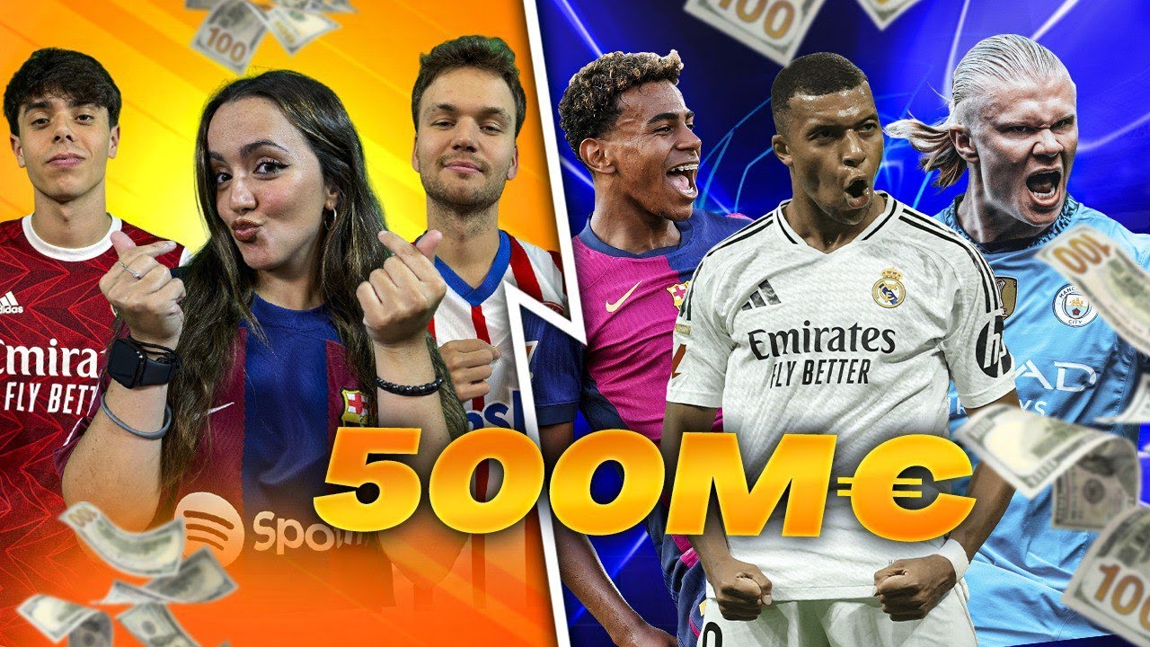 El QUE HAGA MEJOR EQUIPO con 500M€ GANA | EDICIÓN CHAMPIONS