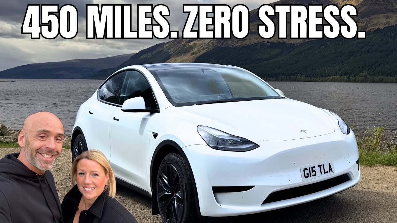 Tesla Model Y в Шотландском высокогорье &mdash; подходит ли электромобиль для полноценного семейного пу...