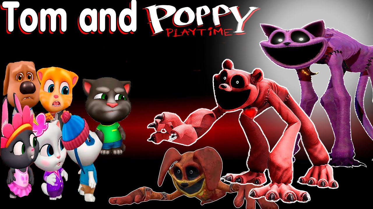 Smiling Critters and Poppy PlayTime in game  Talking Tom and Friends
