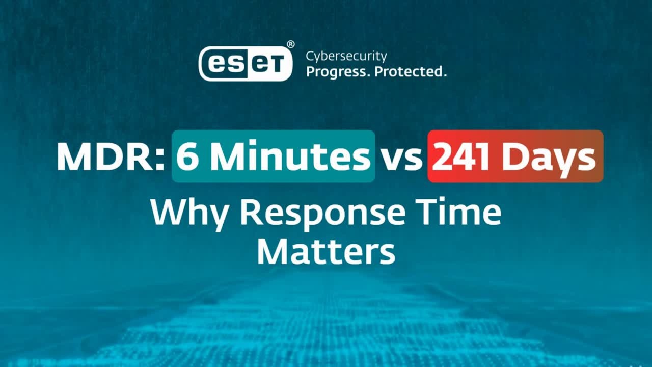 MDR 6 Minutes vs 241 Days &ndash; Why Response Time Matters
