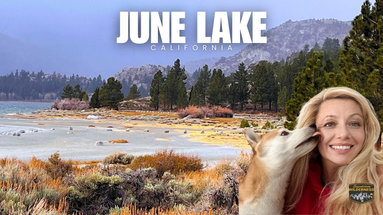 Driving to June Lake California | Eastern Sierra Scenic Fall Drive