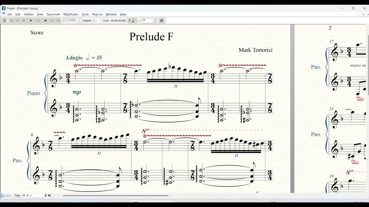 Prelude No. 23 in F