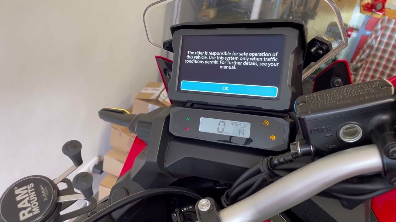 CRF 1100 software update