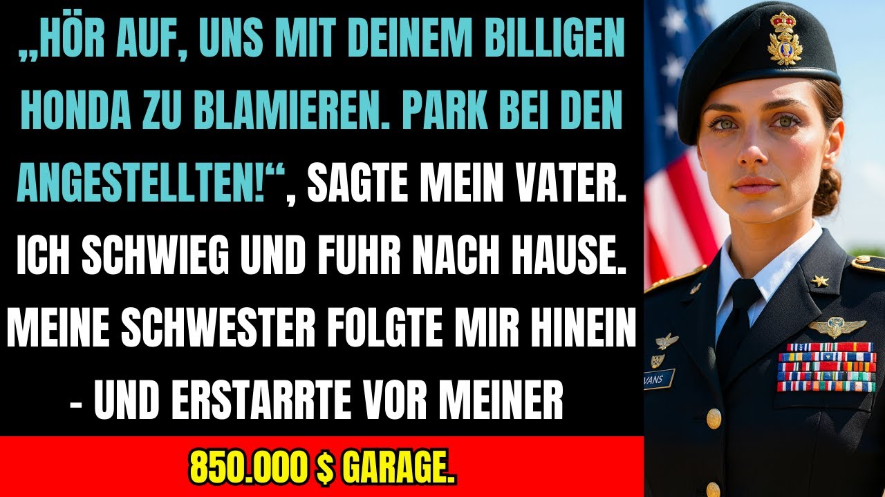 „Dein Schrottwagen blamiert uns!“ – Doch dann entdeckte sie meine Garage voller Geheimnisse