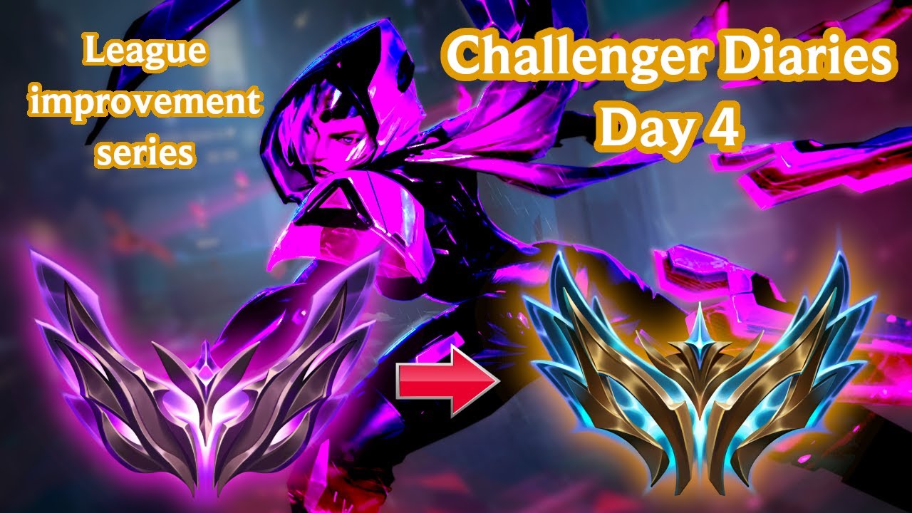 How to Improve at League | My Grind to Challenger | Challenger Diaries Day 4
