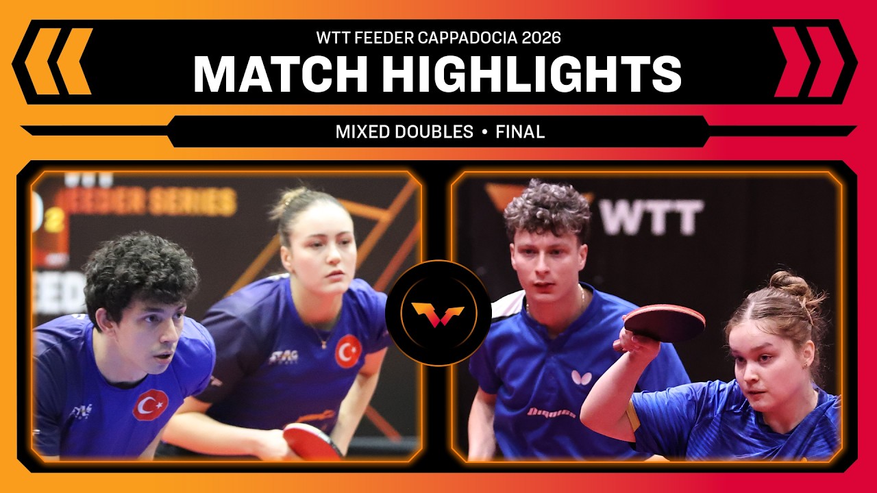 Yigenler/Harac vs Movileanu/Zaharia | XD Final | WTT Feeder Cappadocia 2026