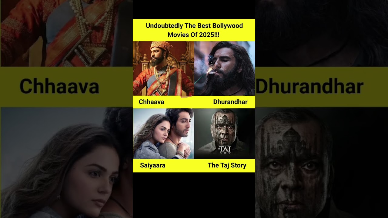 Undoubtedly the Best Bollywood Movies of 2025 🎬🔥