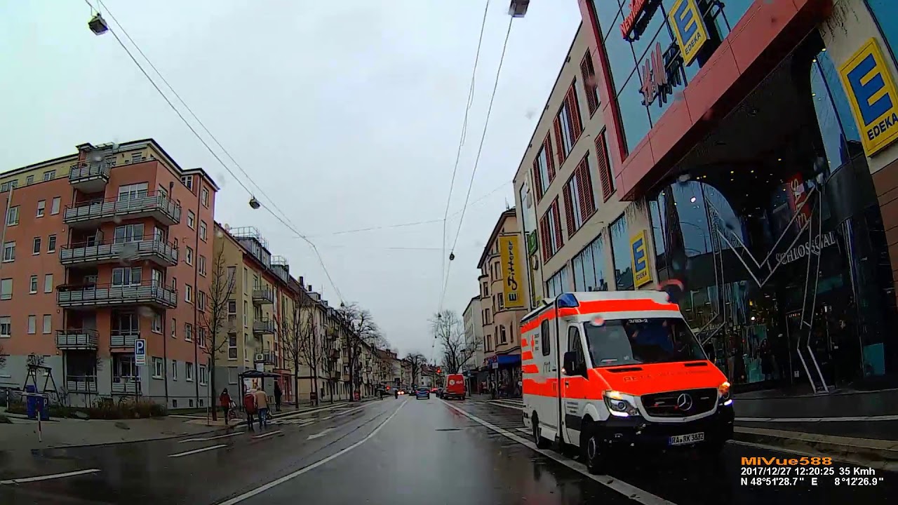D: Rastatt. Landkreis Rastatt. Fahrt auf der L75 und B36  in Richtung KA. Dezember 2017