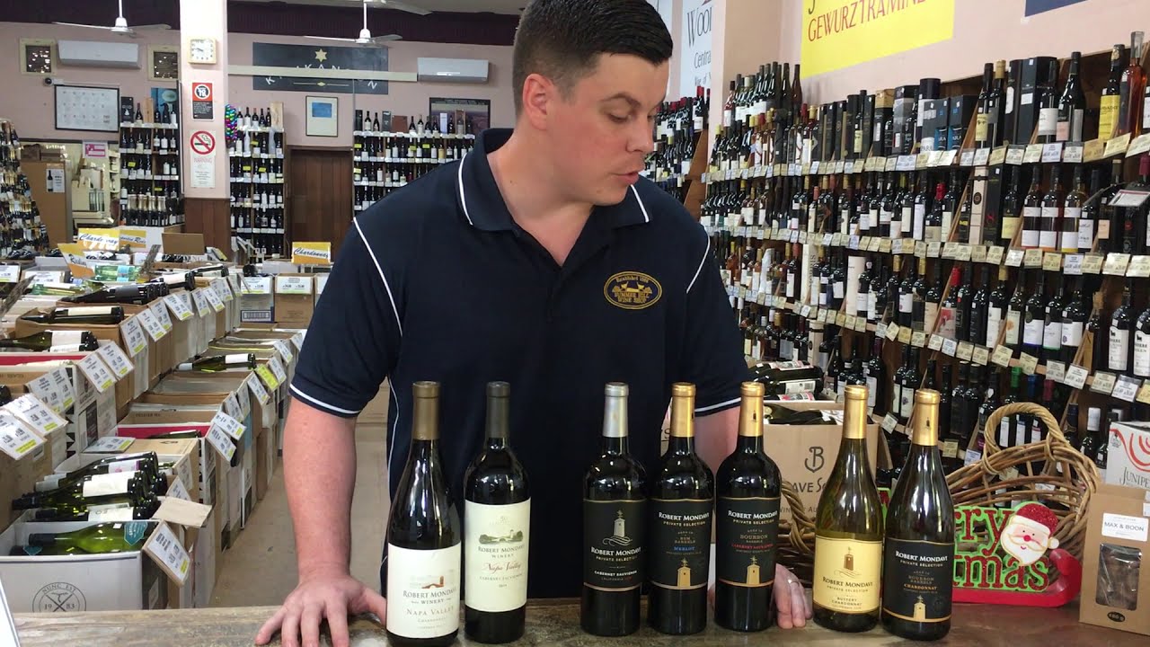 Robert Mondavi Wines, Cabernet Sauvignon, Merlot, Pinot Noir, currently sold at Summer Hill Wines