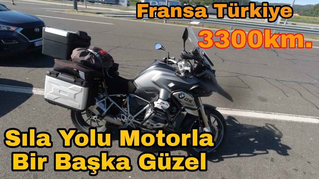Motosiklet ile Fransa Türkiye 1. Bölüm 3300km. Sıla Yolu R1200 GS