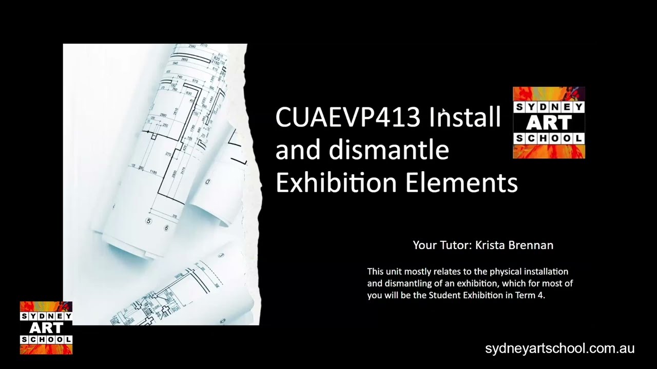 How to Install & Dismantle Art Exhibitions | Diploma & Advanced Diploma Visual Arts Guide