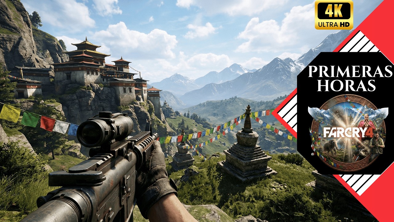 Far Cry 4 - Gameplay Español PC [4K ULTRA] - Primeras Impresiones, Probando en 2026 🐘