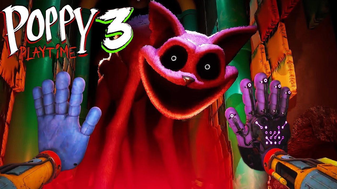 全世界當前火紅的話題作『可怕吃人玩具怪物』追殺的恐怖遊戲『Poppy Playtime Chapter3』新作第三章 劇情中文翻譯字幕