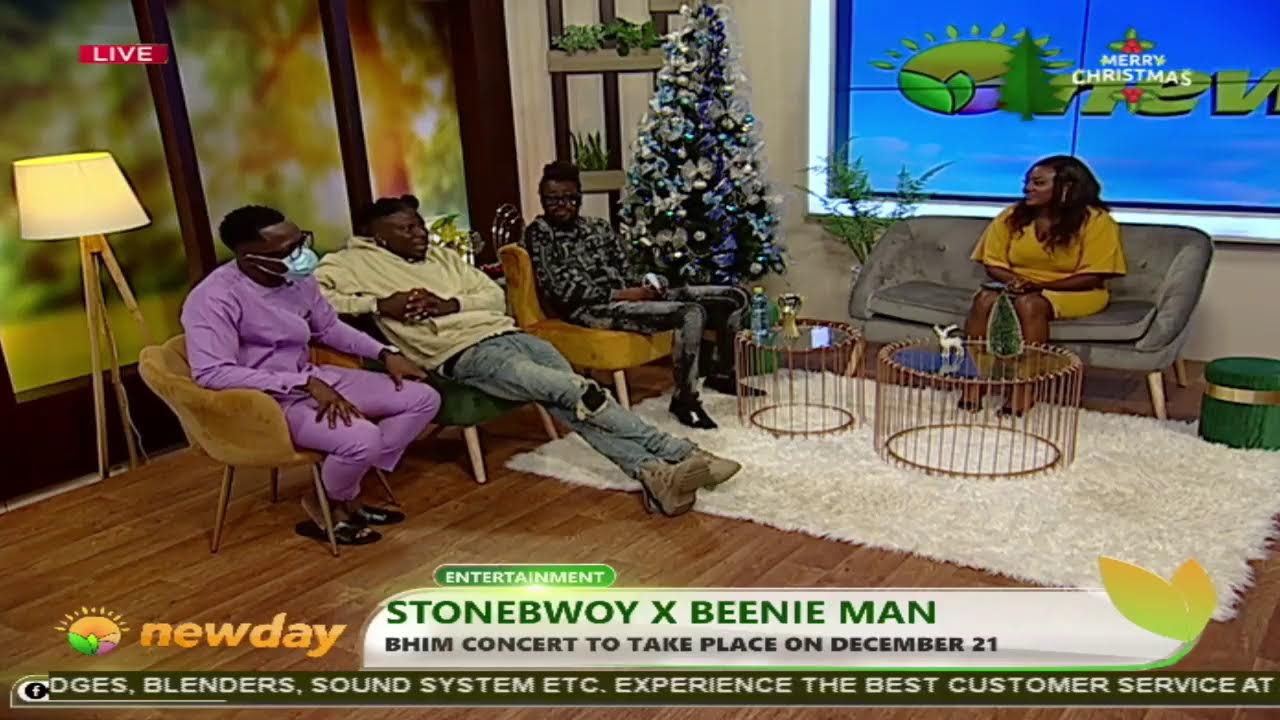 Exclusive with Stonebwoy and Beenie Man on #TV3NewDay