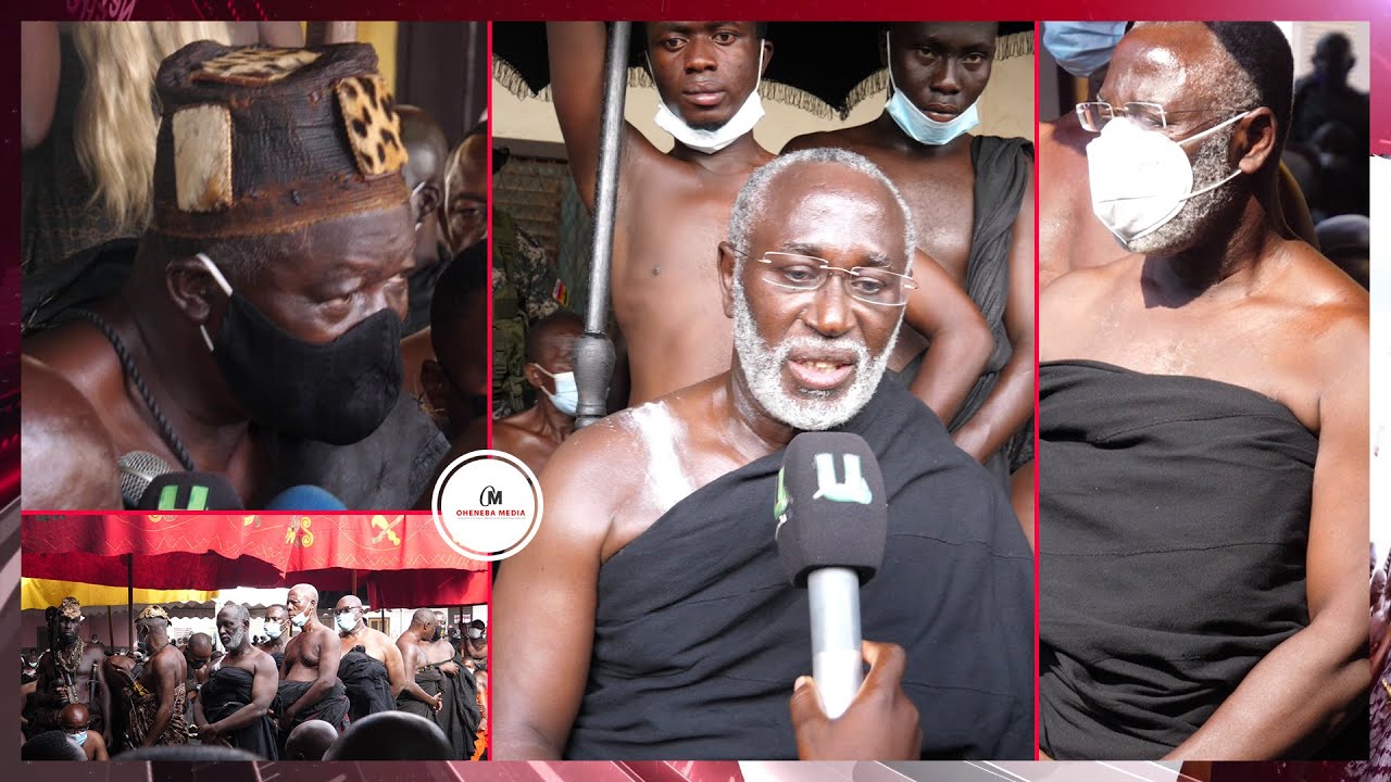 Asafohene,Akyamfuo Asafo Boakye Agyemang Swears Oath Of Alleggiance To Asantehene @ Manhyia Palace