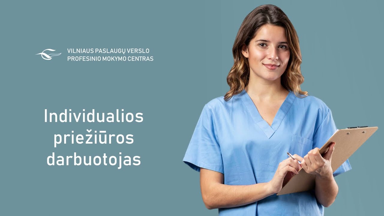 Rinkis individualios priežiūros darbuotojo profesiją Vilniuje! #VPVPMC #tavoprofesija
