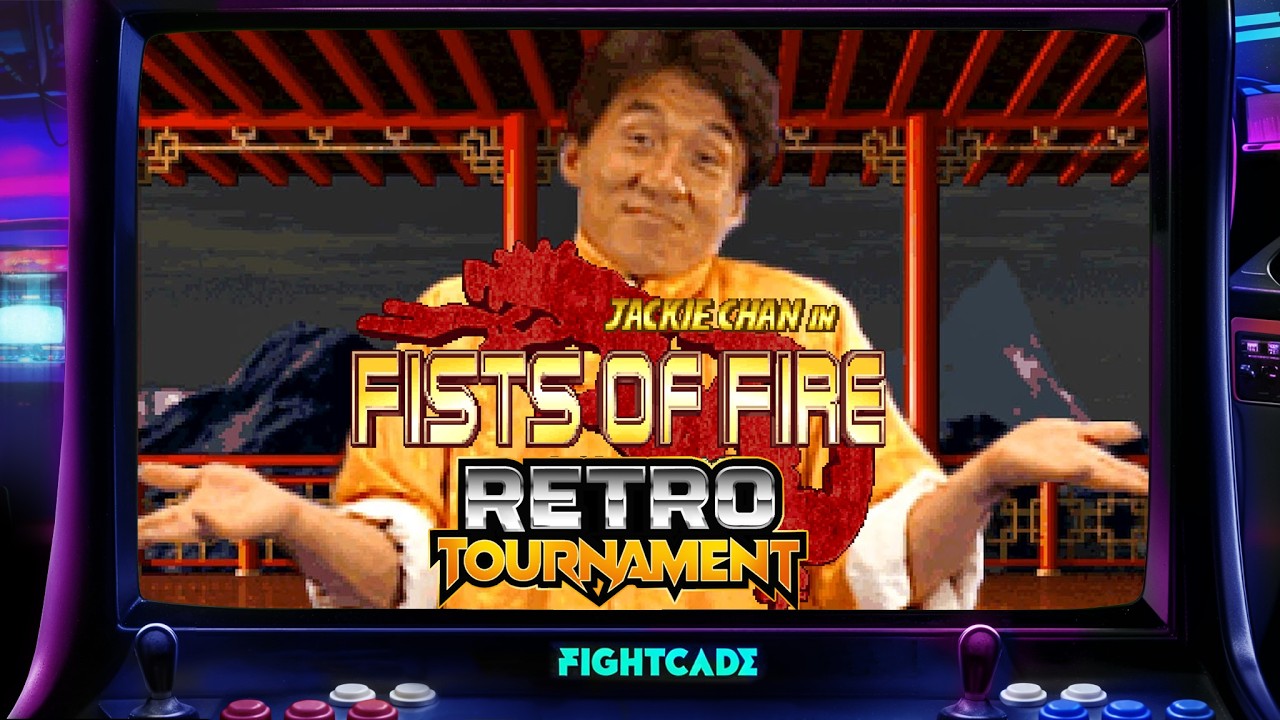JACKIE CHAN IN FISTS OF FIRE RETRO TOURNAMENT