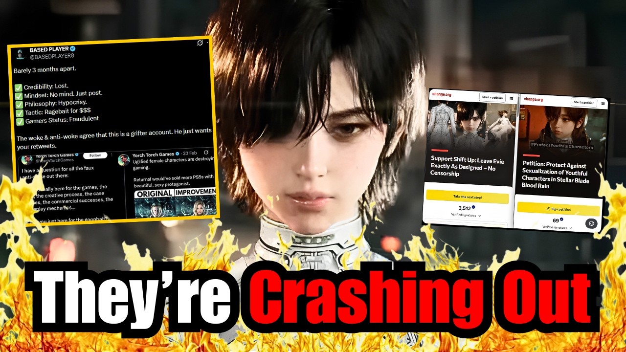 The Stellar Blade Censorship Crowd Are Crashing Out Over The Petition