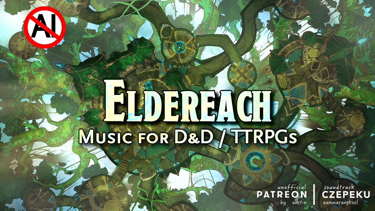 Eldereach – Relaxing Forest Village Exploration Theme | D&D / RPG Game Music by Austine (No AI)