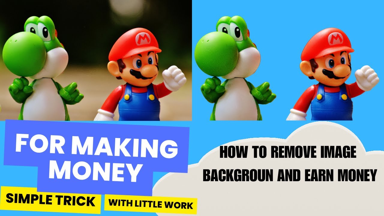 How to Earn Money By Remove Background From Images #earnmoneyonline