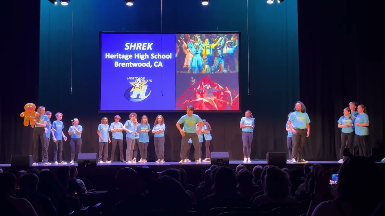 Inaugural Sara Bareilles Awards at the Orpheum in SF. Shrek (Drew opens scene w/ solo)- HHS: 5/18/25