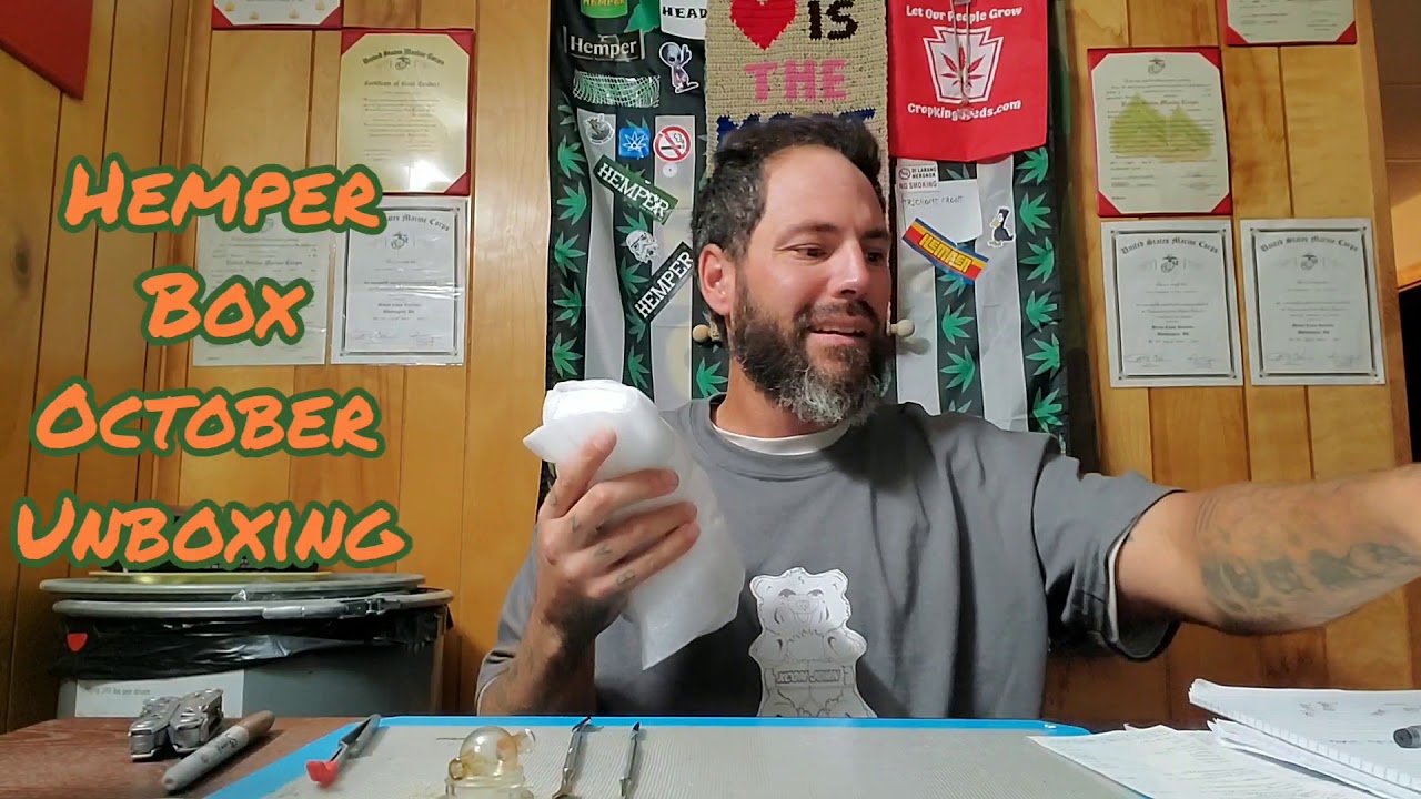 HEMPER BOX OCTOBER UNBOXING