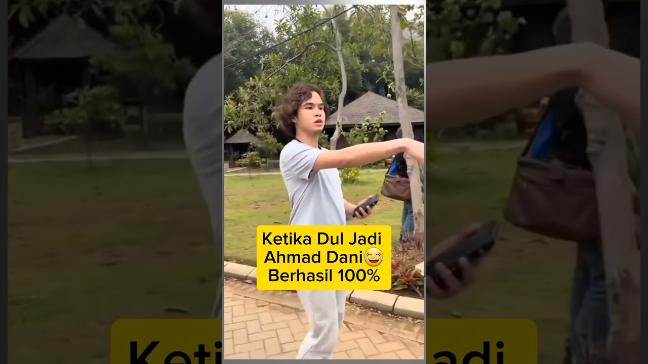 ketika dul  jaelani peragakan sebagai ahmad dani🤣 #duljaelani #ahmaddhani