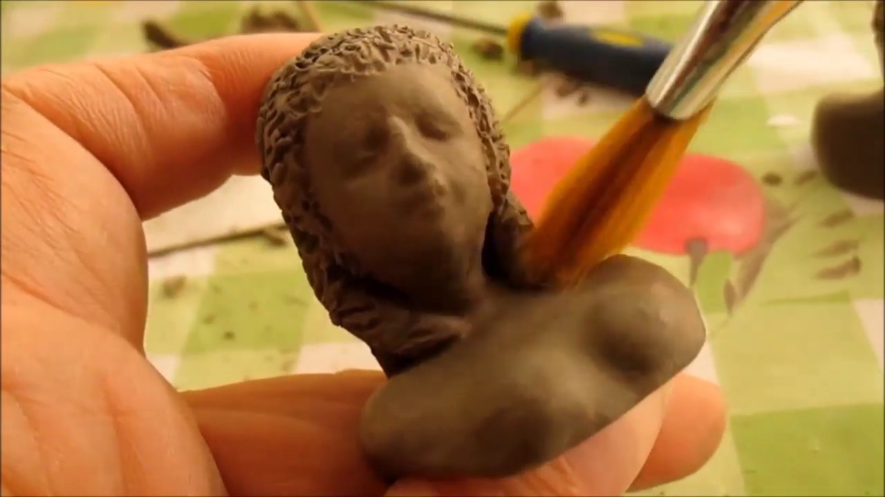 MODELLARE LA CRETA PER CREARE LE STATUINE DEL PRESEPE - 2 parte