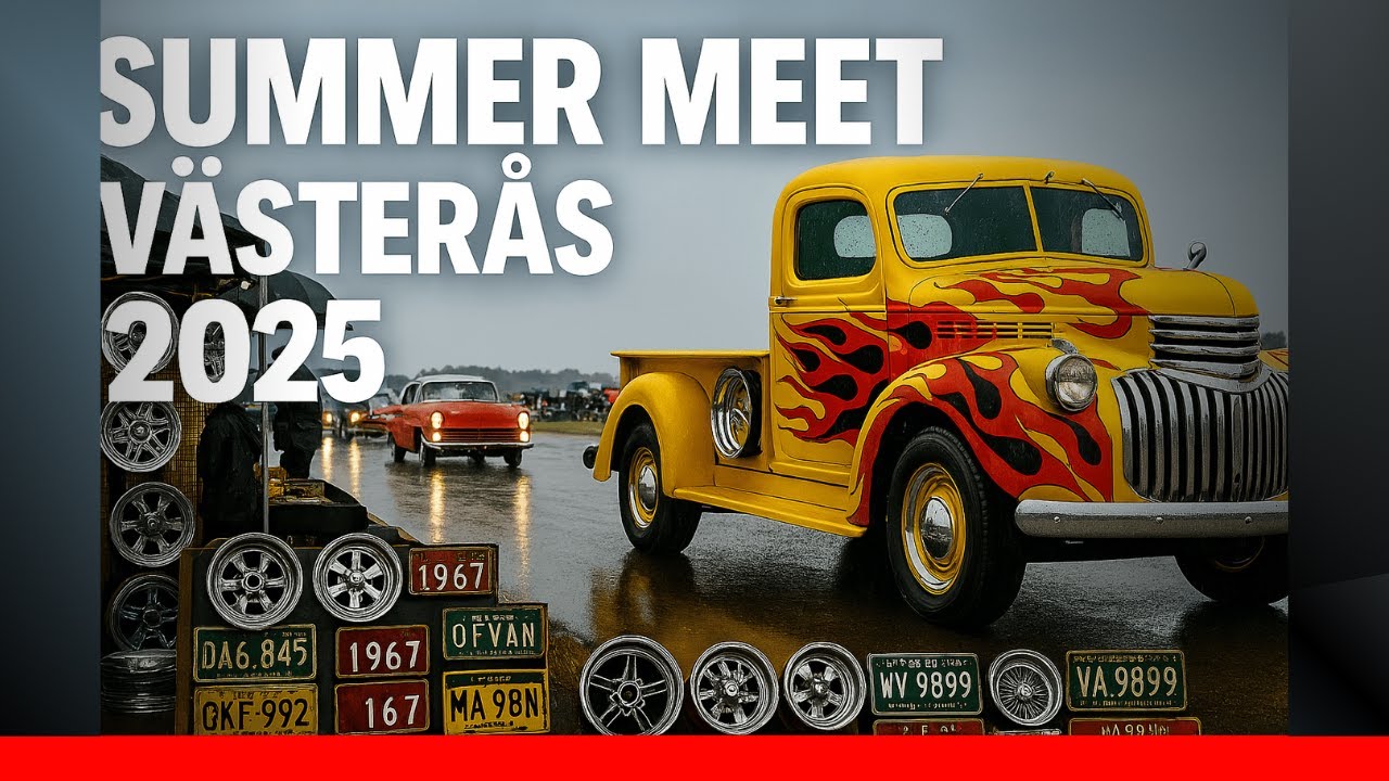 Summer Meet 2025 |Västerås| |Swedish Car Festival 2025|