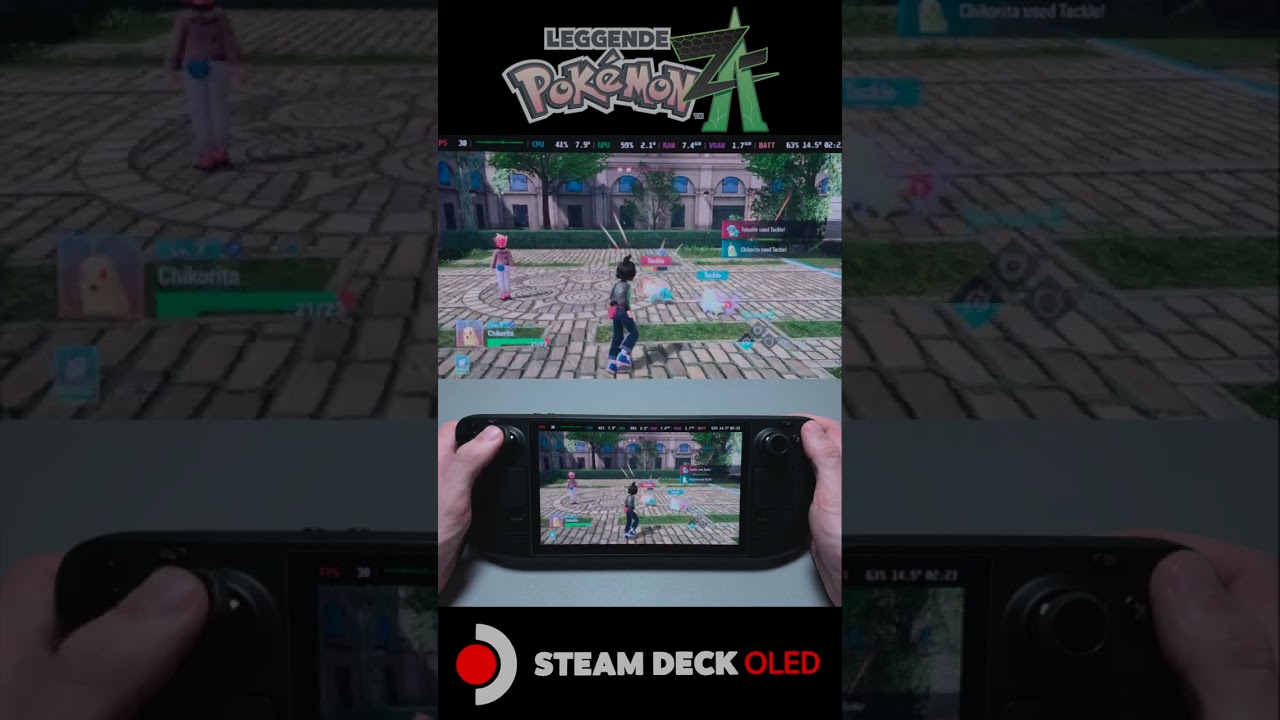 Pok&eacute;mon Legends: Z-A #pokemonlegendsza #pokemon #switch #steamdeckgameplay #emulation #gaming #games