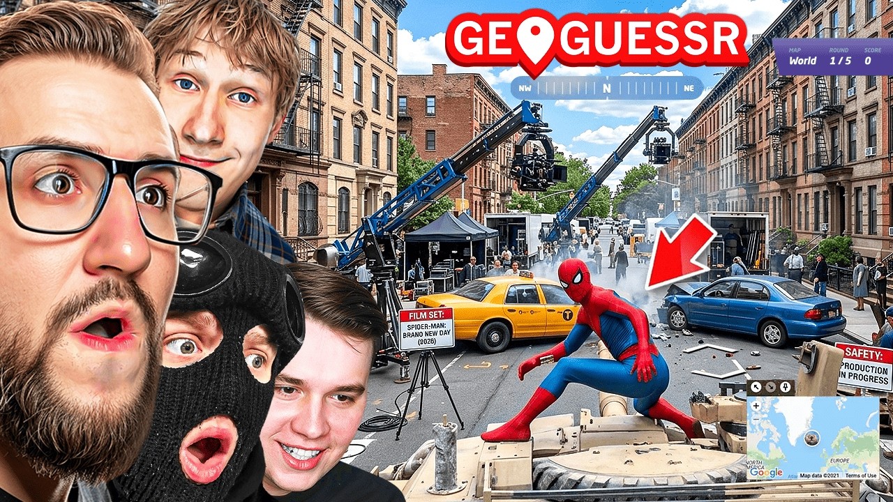 GEOGUESSR но МЫ ДРУГ ПРОТИВ ДРУГА! COFFI vs FRESH vs ALEX FOX vs SERGO! ЭПИЧНАЯ БИТВА