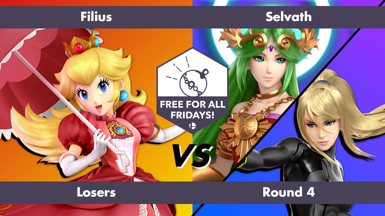 Free for All Fridays 81 Losers Round 4: Filius (Peach) vs Selvath (Palutena, Zero Suit Samus)