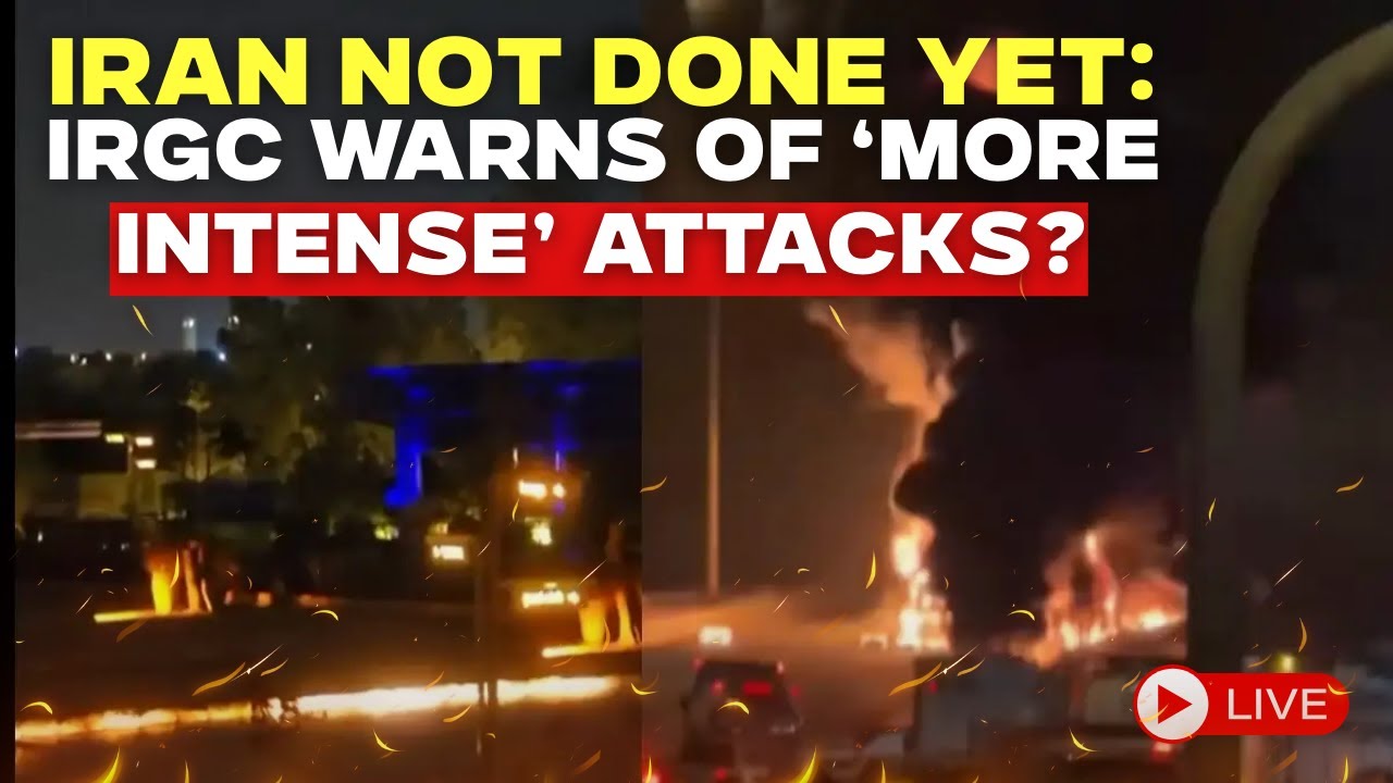 Iran War LIVE: Israelis Rush To Shelters As IRGC Warns More Attacks Coming? | Khamenei | Netanyahu