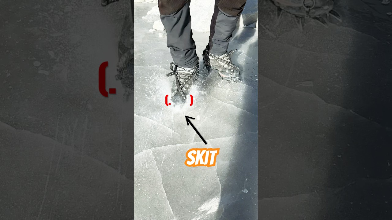 Grip of crampon 