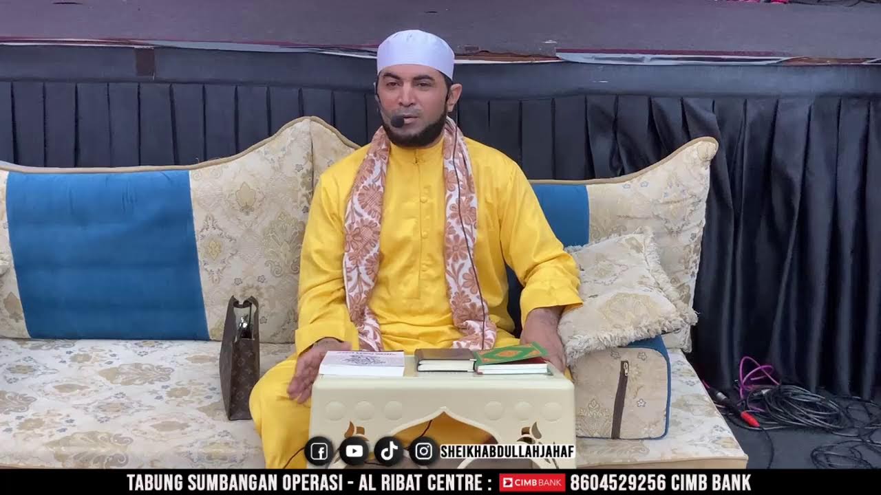Berbuka & Tarawih Ramadhan 1447H pimpinan Sheikh Abdullah Jahaf, 23 Februari 2026