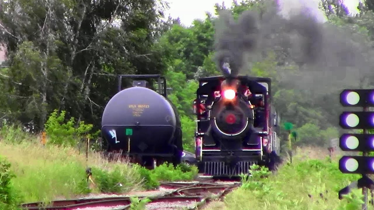 Train Waterloo Central Railway Steam engine 9