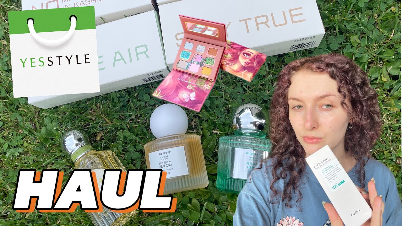 HUGE Yesstyle Haul (makeup, skincare, fragrances)