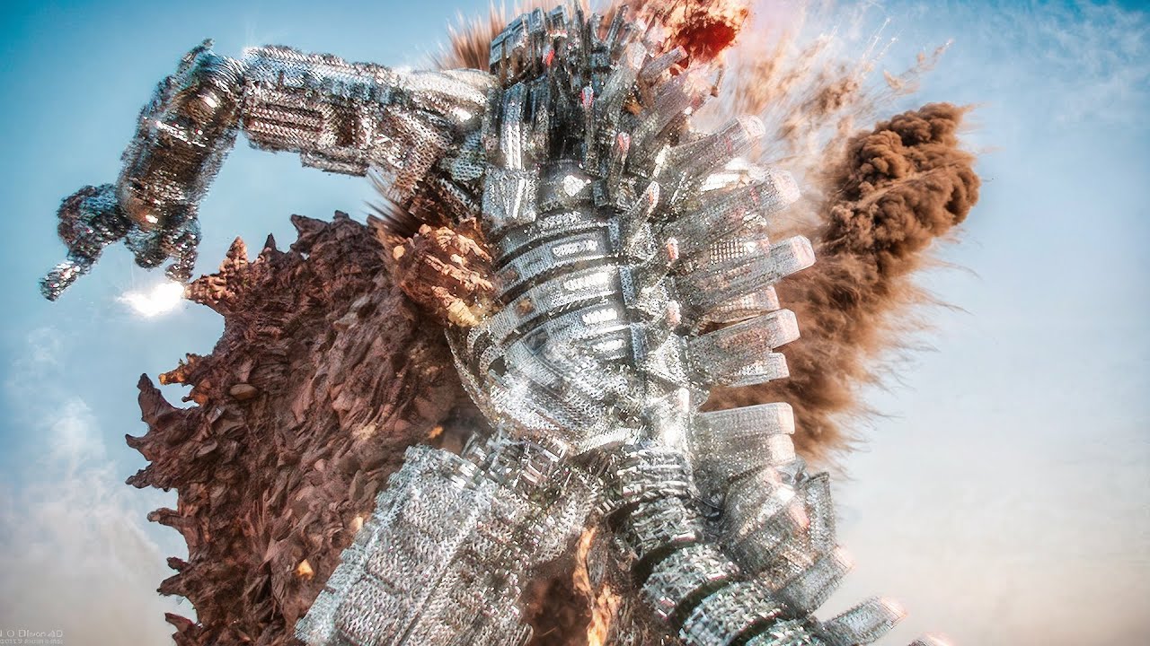 Supermassive Godzilla vs Supermassive Mechagodzilla Remastered