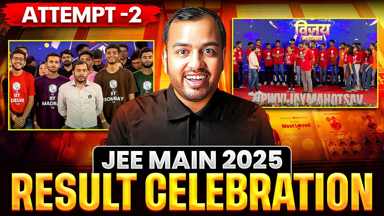 JEE MAIN 2nd ATTEMPT RESULT OUT!! 🔥⚡